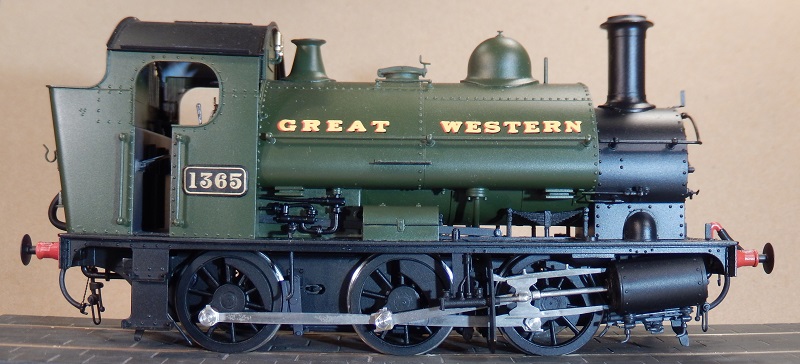 GWR 1361 Class No. 1365  7mm model by David L O Smith