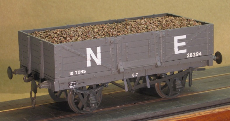 LNER 10T  5-plank side door wagon - 7mm scale (0 gauge)