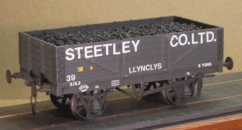 Steetly Co.Ltd. 5-plank side door wagon - 7mm scale (0 gauge)