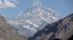 Mount Aconcagua High Andes Argentina